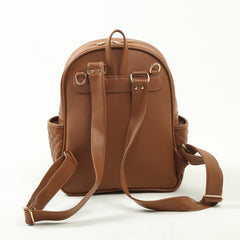 Sac à dos Nessiworld Dust Leather Mother Baby Care 7130 Tan