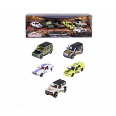Nessiworld Majorette CastHeads Track Racer 5-pack
