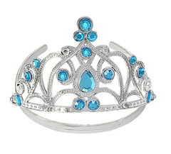 NessiWorld MaviTaşlıElsaÇocukTacıPrensesTacıKraliçeTacı16x14cm