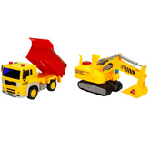 Nessiworld Maxx Wheels 1:20 Sound and Light Construction Playset