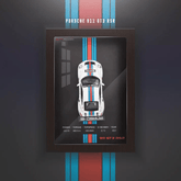 Meanyou 3D Metal Arabalı Tablo - MeanYou