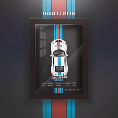 Meanyou 3D Metal Arabalı Tablo - MeanYou