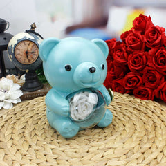 Meanyou Ayıcık Kutulu Kalp Kolye - MeanYou