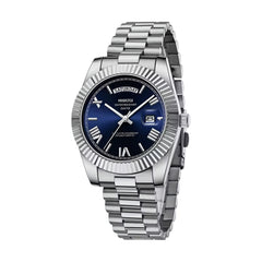 Meanyou Day & Date Silver Kol Saati - MeanYou