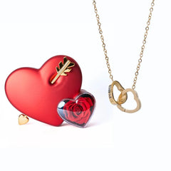 Meanyou Ebedi Aşk Kutusu ve Kişiye Özel Kolye - MeanYou