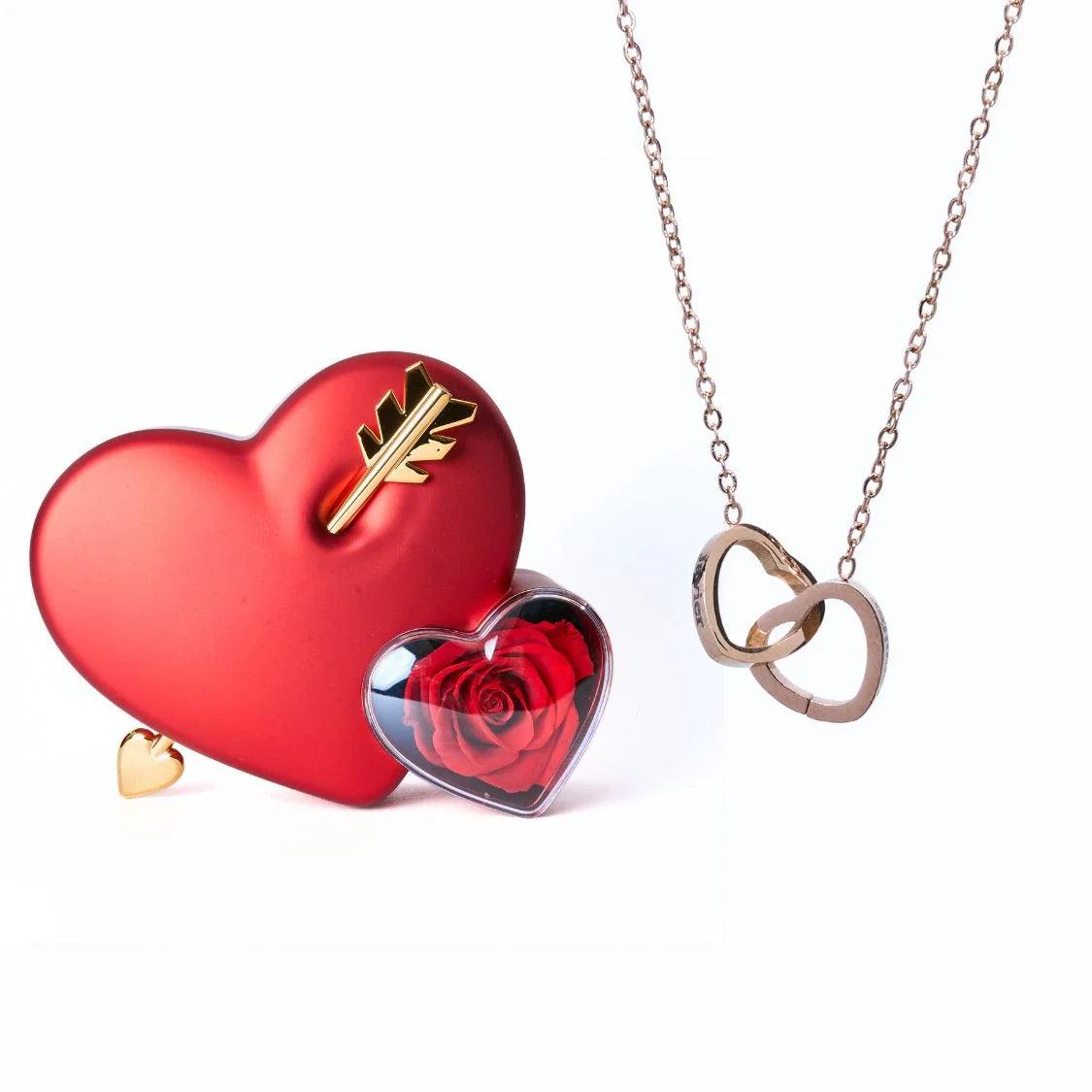 Meanyou Ebedi Aşk Kutusu ve Kişiye Özel Kolye - MeanYou