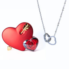 Meanyou Ebedi Aşk Kutusu ve Kişiye Özel Kolye - MeanYou