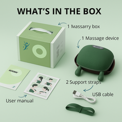 Meanyou İnsan Eli Isıtmalı Masaj Aleti - Boyun ve Omuz Ağrılarına Hızlı Çözüm - MeanYou