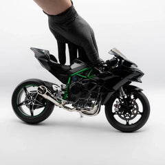 Meanyou Kawasaki H2R 1:6 Ölçek Gazlayan Motosiklet - MeanYou