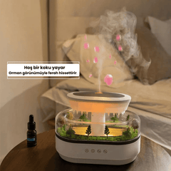 Meanyou Orman Desenli Hava Nemlendirici Difüzör - MeanYou