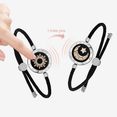 Meanyou Uzak Mesafe Titreşimli Milano İpli Dokunma Bileklikleri - MeanYou