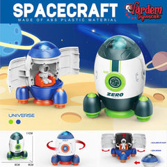 MG-D400-44 Space Rocket with Friction Astronaut