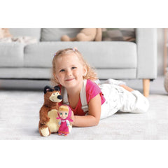 Nessiworld MHA21000 Maşa ve Koca Ayı 20 cm Koca Ayı ve 12 cm Maşa