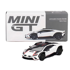 Nessiworld Mini GT 1/64 Lamborghini Huracán Sterrato Bianco Asopo