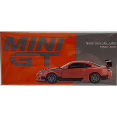 Nessiworld Mini Gt 1:64 Nissan Silvia S15 D-Max Orange Métallisé