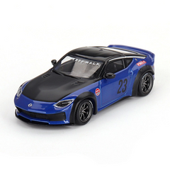 Nessiworld Mini GT 1/64 Nissan Z LB Nation Works Serian Blue
