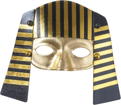 NessiWorld Egyptian Mask Rubber Attachment Pharaoh Mask 21x23 cm