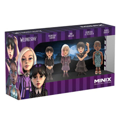 Nessiworld MNXH8000 Minix Wednesday 4lü Figür - Koleksiyon Figürü
