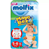 Nessiworld Molfix Swim Diaper 5-6 Size 14+ Kg 10 Pieces