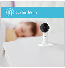 Nessiworld Motorola WM-LUX64 Wifi Connect 4.3 FHD LCD Dijital Bebek Kamerası