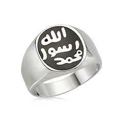 Bague pour homme Silver Seal Sheriff