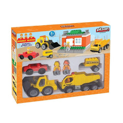 Nessiworld 03 614 Pilsan Double Blocks Bucket Dozer