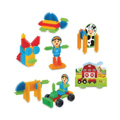 Nessiworld 03312 Cactus Blocks Farm 75 Pieces