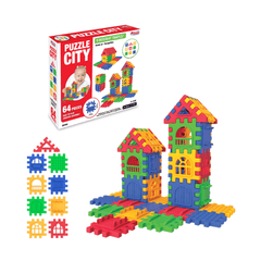 Nessiworld 03702 Puzzle City 64 Pieces -Grandfather