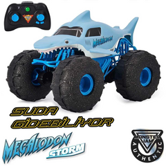 Véhicule amphibie télécommandé Monster Jam Megalodon Storm à l'échelle 1:15 de Nessiworld