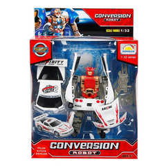 Nessiworld 1:32 Transforming Robot with Sound and Light