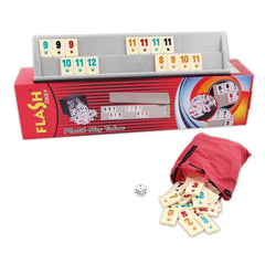 Nessiworld 1010129 Flash Plastic Okey Set, Star Okey