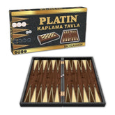 Nessiworld 1020371 Platinum Backgammon (Large), Star Okey