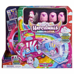 NessiWorld 1038215 Hatchimals Transforming Rainbow Cation Caravan