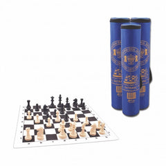 Nessiworld 1050651 School Chess Set-With Cloth Bag, Starokey