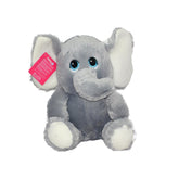 Nessiworld 1257G Selay, Sitting Elephant Gray 30 cm