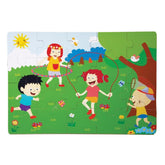 Nessiworld 1276-CS Chiva, Spring Wooden Floor Puzzle