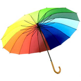 Nessiworld 16 Wire Rainbow Automatic Rain Umbrella