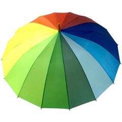 Nessiworld 16 Wire Rainbow Automatic Rain Umbrella