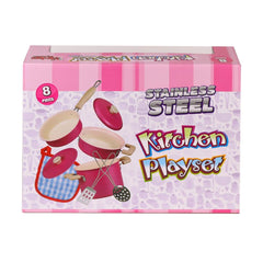 Marmite émaillée Nessiworld 1818-6A, 8 pièces - Vardem Toys