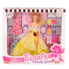 Nessiworld 207 Candy Girl Doll with Shoe Set - Efe Toys