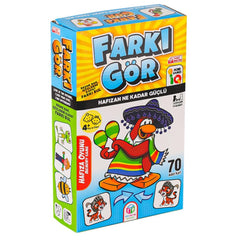 Nessiworld 2846-728 Spot the Difference Memory Game - Hobby Toys