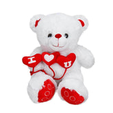 Nessiworld 3 Heart Plush Bear 38 cm.