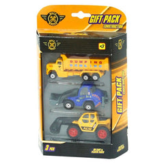 Nessiworld 3-Piece Construction Vehicles Set