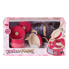 Marmite émaillée Nessiworld 3815-6A 11 pièces rose - Vardem Toys