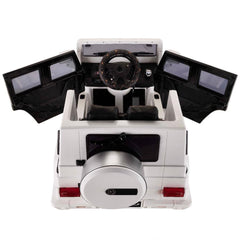 Nessiworld 439 Battery Remote Control Jeep Pearl White