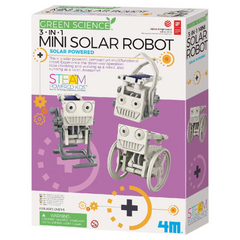 Nessiworld 4M 3 in 1 Mini Solar Robot