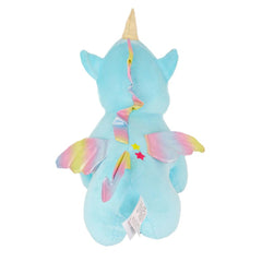 Nessiworld 5018 Kadife Mavi Unicorn -My Friend Toys