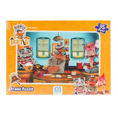 Nessiworld 5208 Detective Reptir Frame Puzzle 35 Pieces -CA Games