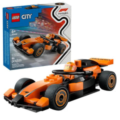 Nessiworld 60442 Lego City McLaren Racing Car F1 Driver 86 pieces +6 years old