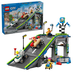 Nessiworld 60460 Lego City Your Rules : Rampe de voiture de course 436 pièces +6 ans